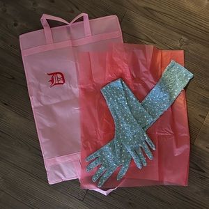 Brand New Dyspnea Beaded Opera Gloves